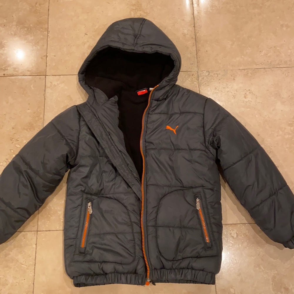 Boys Puma puffer jacket
